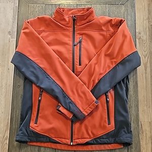 Orange Free Country Winter Coat